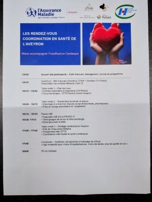 Les rendez-vous coordination en santé de l'Aveyron - Mieux accompagner l'insuffisance cardiaque