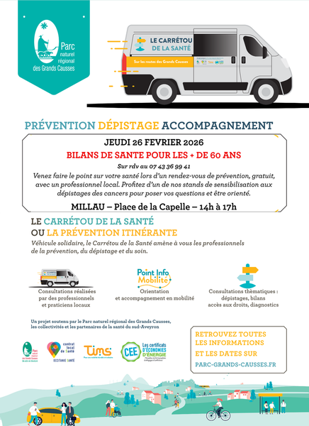 Les tournées Icope du Carrétou de la Santé - Millau