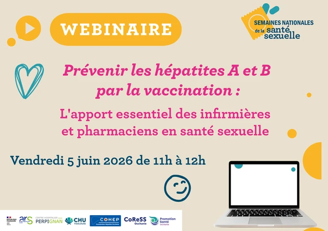 Webinaire : Prévenir les hépatites A et B par la vaccination