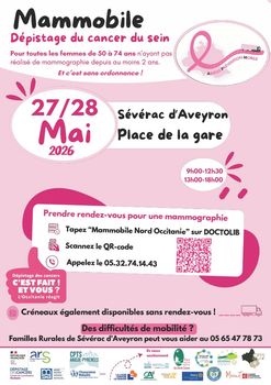 Mammobile - 27 & 28 Mai 2026 - Sévérac d'Aveyron