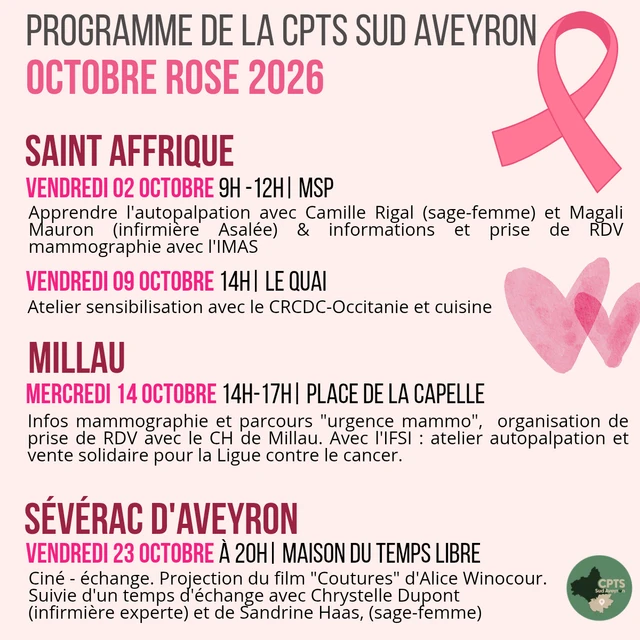 Octobre rose 2026