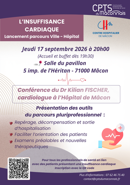 ❤️ Lancement du parcours Ville–Hôpital "Insuffisance Cardiaque"