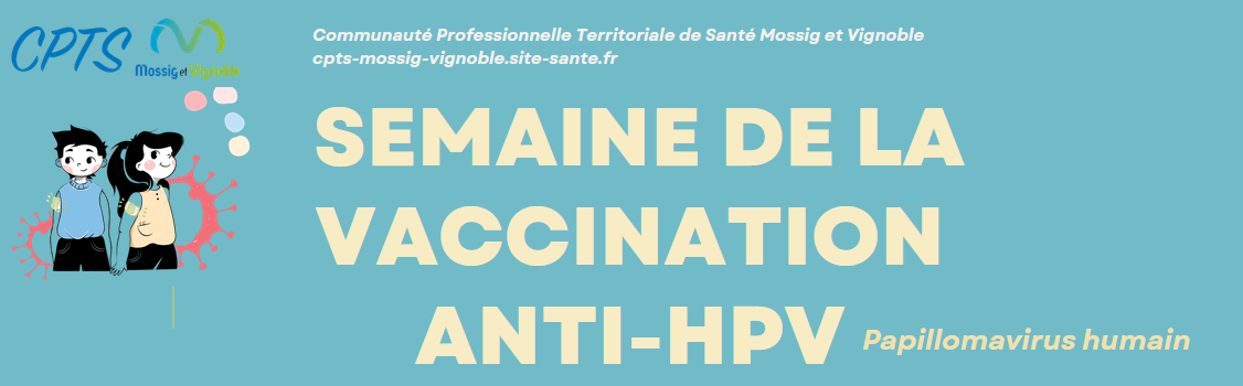 ACTU 💉 Semaine de la vaccination anti-HPV